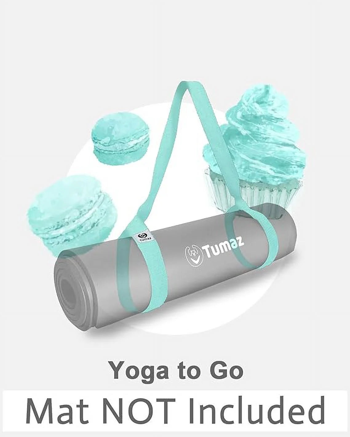 Yoga Mat Holder (Mat Not Incl.), Adjustable Yoga Mat Carrier